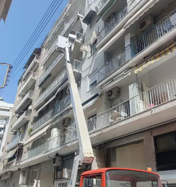 Ενοικιάζουμε καλαθοφόρα ανυψωτικά μηχανήματα στη Θεσσαλονίκη